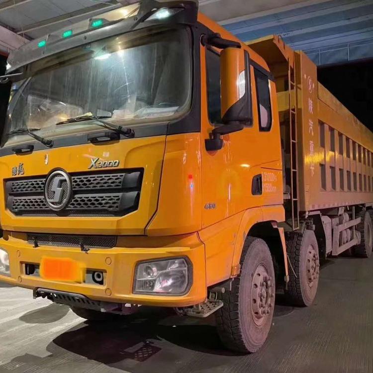 18年德龙X3000前四后八自卸车 国五 430马力