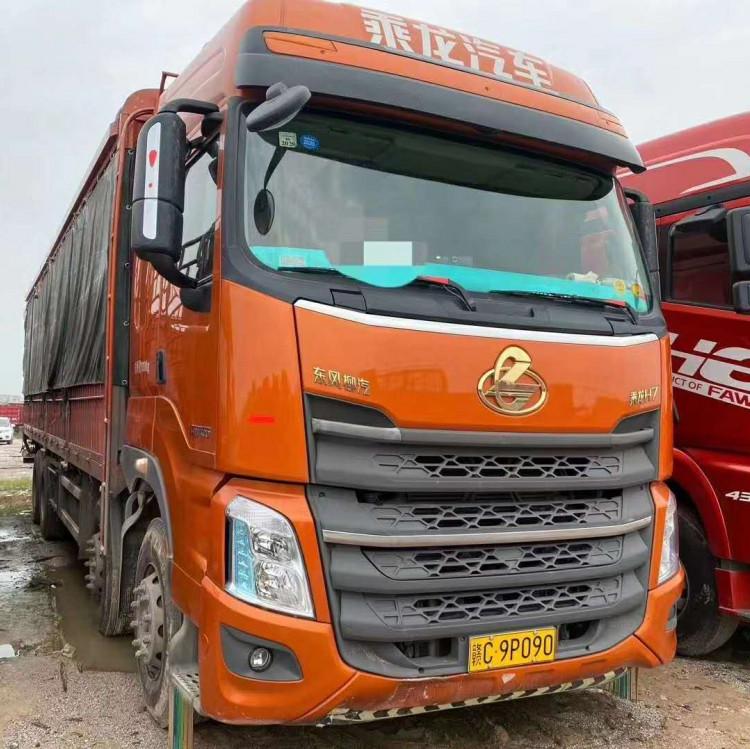 国五 东风柳汽乘龙H7400马力 前四后八  高栏 苍删式 载货车 19年8月份上户