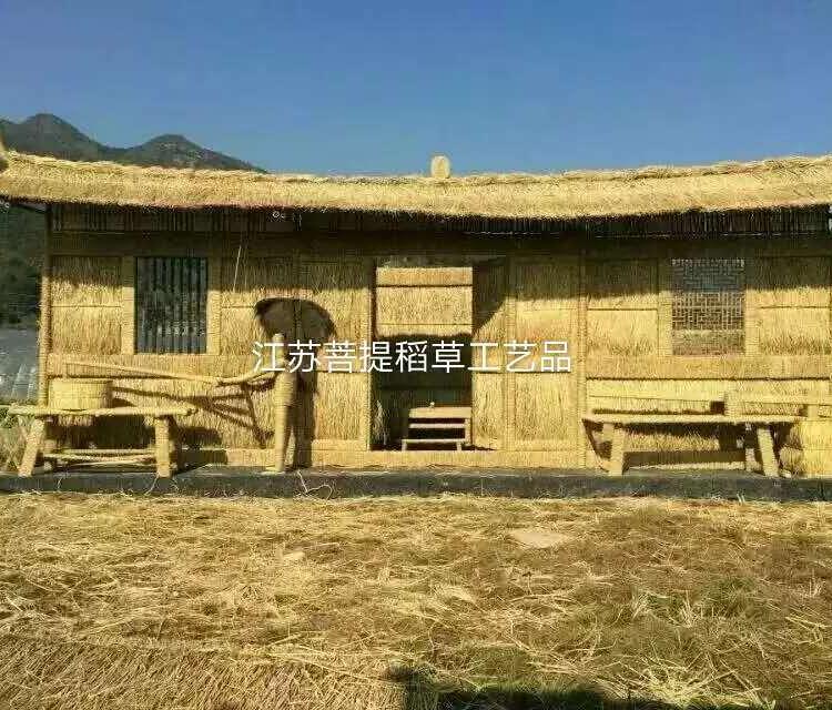 河北稻草工艺品 大型草雕