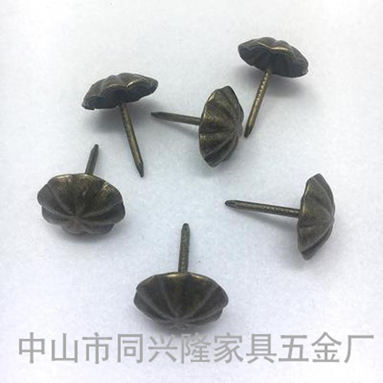 中山厂家直销无磁门钉 不锈钢钛金门钉 装饰镂空横条泡钉