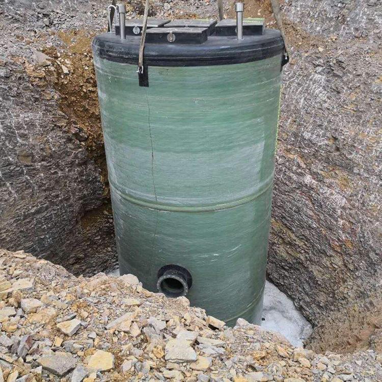 污水提升泵站 玻璃钢一体化泵站 市政预埋泵站 排水管路一体化泵站