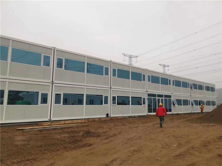 潍坊打包式箱房 定制集装箱活动房 住人工地箱房打包箱房每套价格