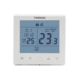 鹏奥加工销售编程温控器 触屏智能温度控制器 电地热采暖温控器