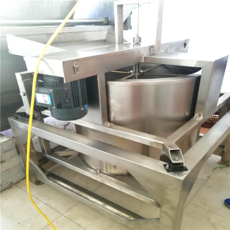 不锈钢甩油机  全自动鸡胗鸭胗甩油机  自动出料甩油机