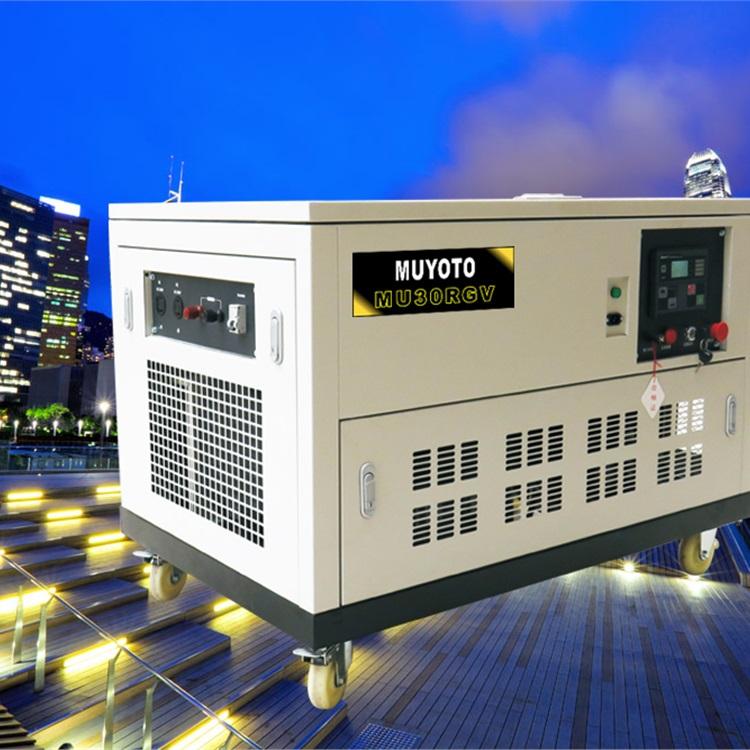 静音式55kw家用移动汽油发电机永磁