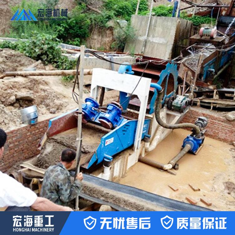 石粉脱水筛 沙场洗沙脱水筛 脱水设备 宏海重工