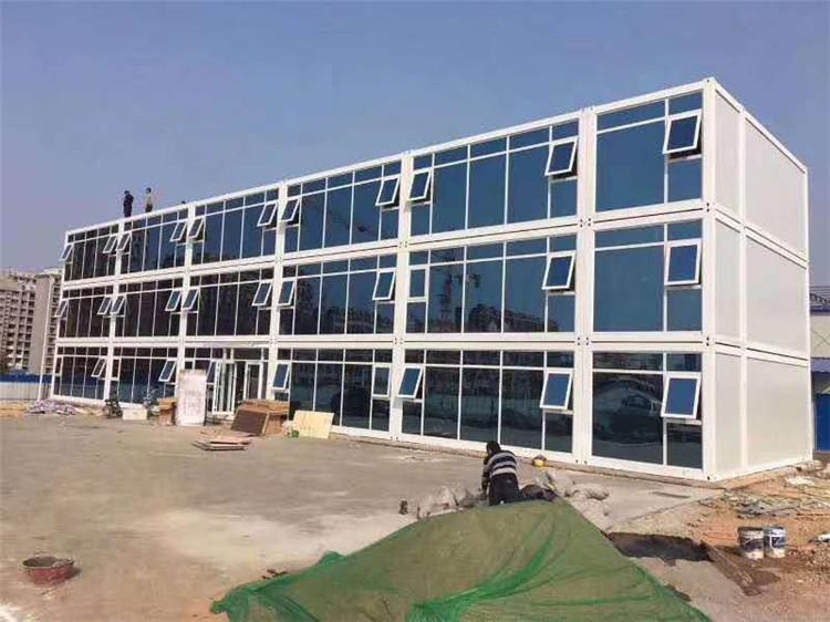 厂家批发打包箱材料  潍坊箱式板房批发价格 工地临建可移动打包箱房