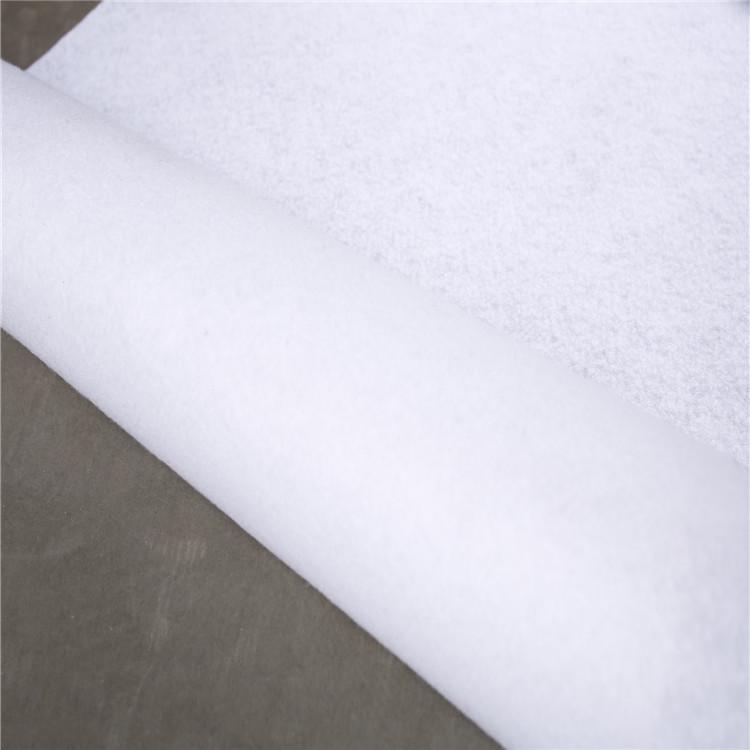 涤纶白色针刺家居家纺毛毡吸水无纺布可定制