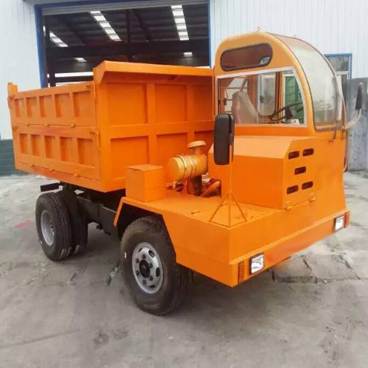 定做矿用轮式运输车 矿用井下窄体运输车 矿洞专用自卸车