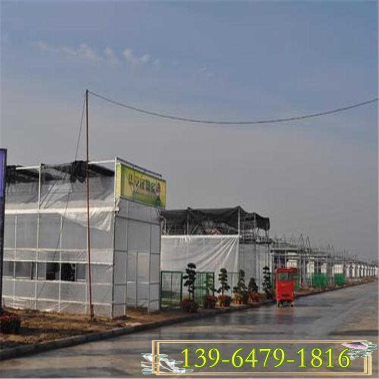 温室大棚骨架新型蔬菜水果大棚 6米玻璃大棚造价 玻璃大棚用几年