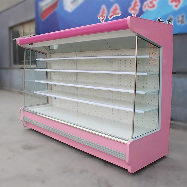 水果店保鲜柜 超市风幕柜 豪华款风幕柜山江