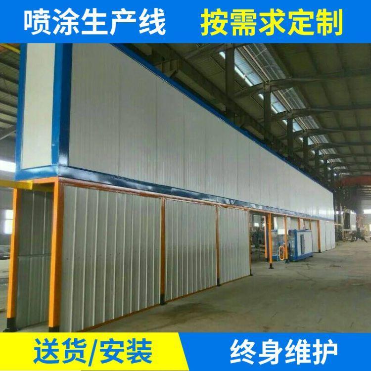 静电喷塑流水线设备 泰州市奥杰涂装设备直供