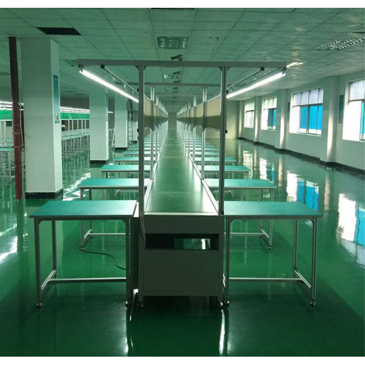 传送皮带流水线