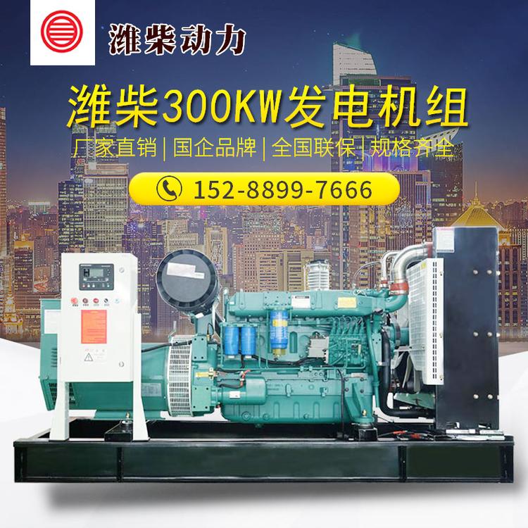 潍坊小型应急发电机300kw柴油发电机组 厂家直销移动式发电站