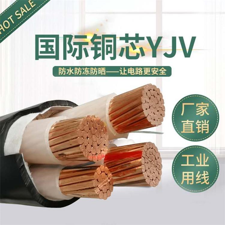 国网电缆 厂家直销 铜芯高压交联电力电缆YJV22 铠装地埋3芯15-35KV 电缆批发