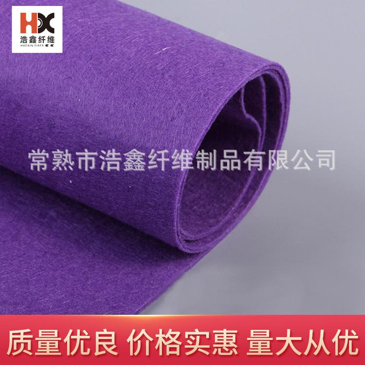 厂家批发彩色工艺无纺布 DIY手工涤纶环保针刺毛毡布 不织布