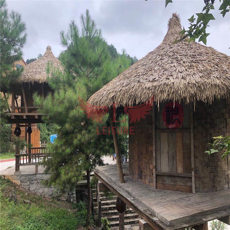 毛草屋顶定做 人造茅草