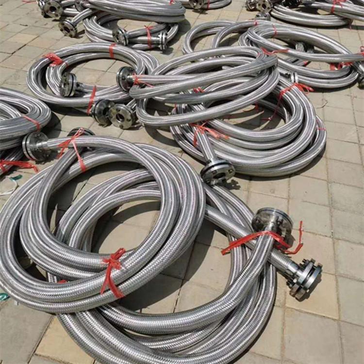 吉佳304不锈钢波纹管 法兰金属软管 耐高温耐腐蚀 加工定制工业金属软管