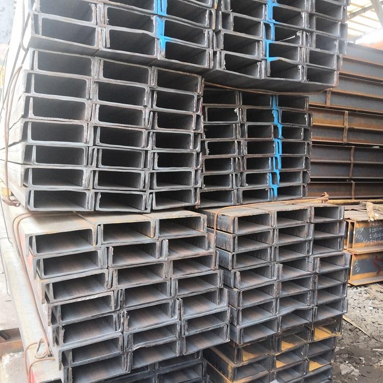 唐钢 马钢 Q235b热轧槽钢  桥梁建筑工程专用槽钢 可加工冲孔 折弯 打砂 喷漆等  提供耐腐蚀热镀锌槽钢 各规格量大齐全