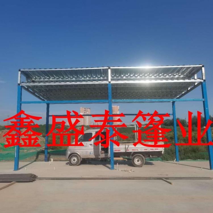 鑫盛泰厂家供应工地防护棚安全通道钢筋防护棚木工防护棚