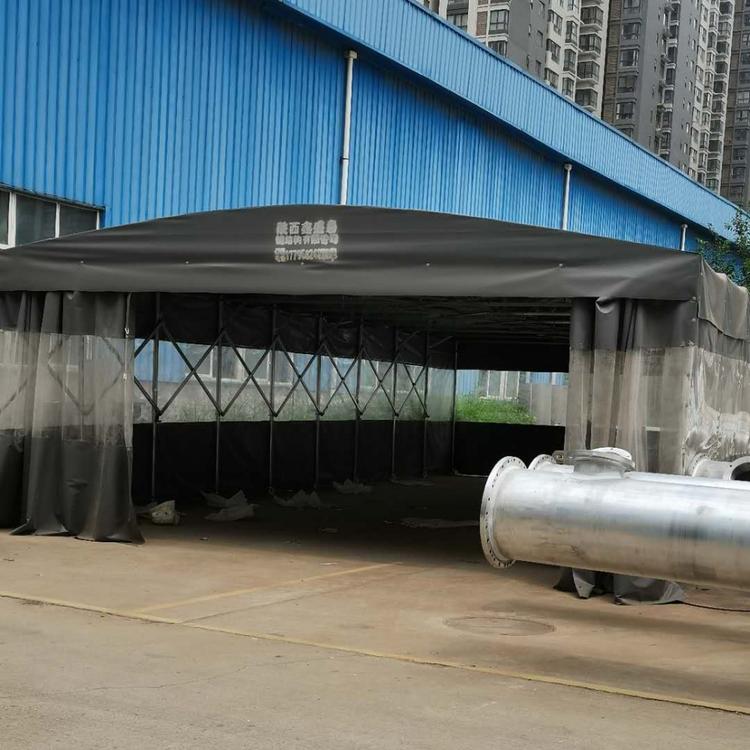 源头厂家定制夜市烧烤篷工地防尘棚工厂雨棚