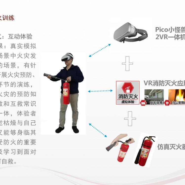 安全VR制作广州vr消防设备一体机价格大型科技VR体验馆互动动感项目