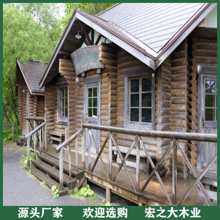 防腐木别墅造价 景观休闲防腐木别墅 经济耐用 品质保证