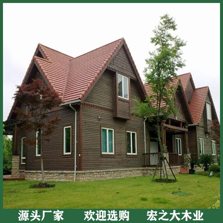 定做防腐木木屋 景观休闲防腐木别墅 环保无污 稳定性强