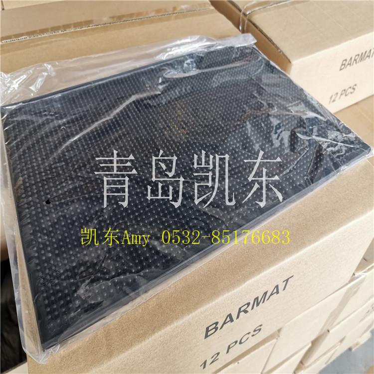 酒吧用防滑杯垫 青岛凯东橡胶垫 理发店防滑收纳小桌垫 隔热防震酒吧垫