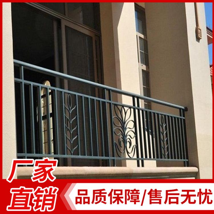 小区阳台护栏 围栏 别墅庭院露台防护栏杆 铁艺护栏