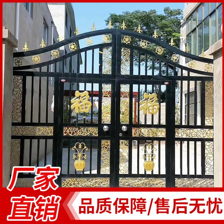 欧式豪华铁艺别墅大门 庭院花园铁艺大门