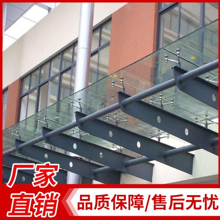耐力板雨棚 雨棚厂家 户外庭院别墅铝合金遮阳棚 阳台露台遮阳雨蓬