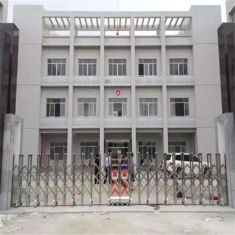 工厂直供不锈钢遥控电动伸缩门 幼儿园大门 安全防护伸缩门 可定制