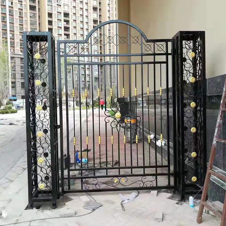 铁艺大门 庭院铁艺大门  烨宇  按需定制