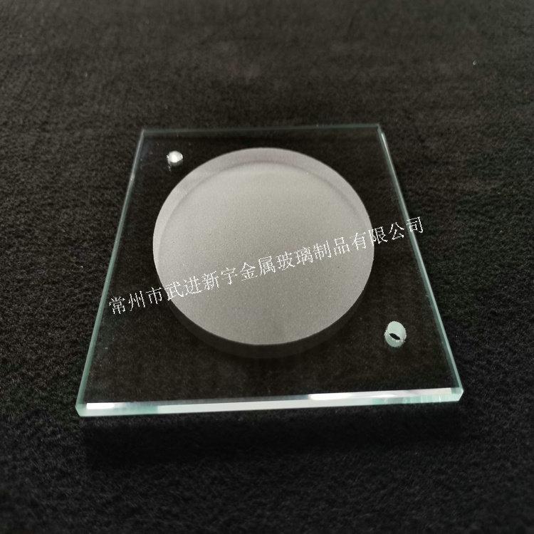 定制磨砂玻璃 可条纹处理的磨砂玻璃 江苏厂家专门定做
