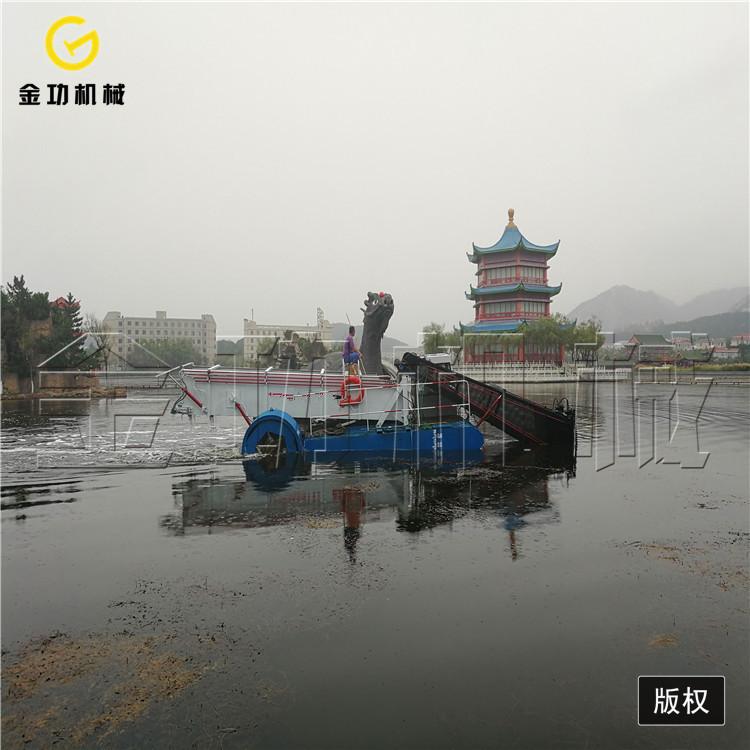 水库河道水电站全自动半自动割草船 大型割草船出租出售