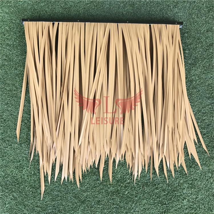 人造防火稻草 景观装饰稻草 毛草屋顶工程 木屋农家乐屋顶工程