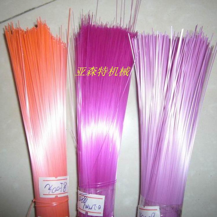 PET拉丝机 PET扫把丝生产线 PET塑料拉丝设备