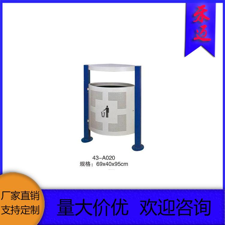 通许垃圾桶带盖客厅 铁皮垃圾桶 不锈钢垃圾桶