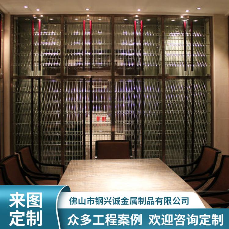 佛山厂家生产不锈钢酒架 钢兴诚厂家酒架定制