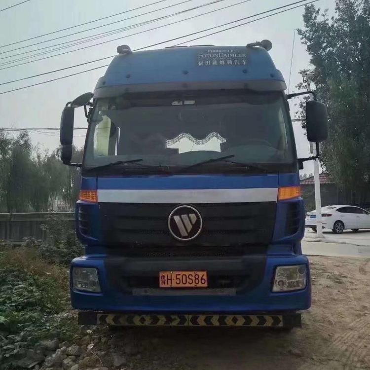 个人一手车15年9月欧曼双导350马力富康发动机