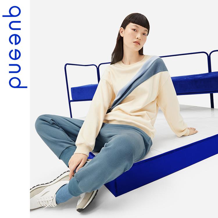 淳度秋冬款家居服女可出门休闲居家服条纹珊瑚绒长袖睡衣加绒加厚