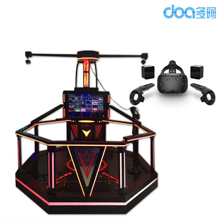 广州番禺VR设备厂家vr行走平台空间大型科技室方案策划制作多阿科技