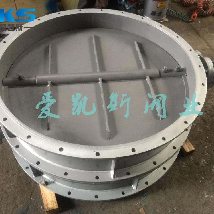 0.5%低泄露后座式通风蝶阀 D341W-1CD大口径蝶阀 专用烟气管道阀门