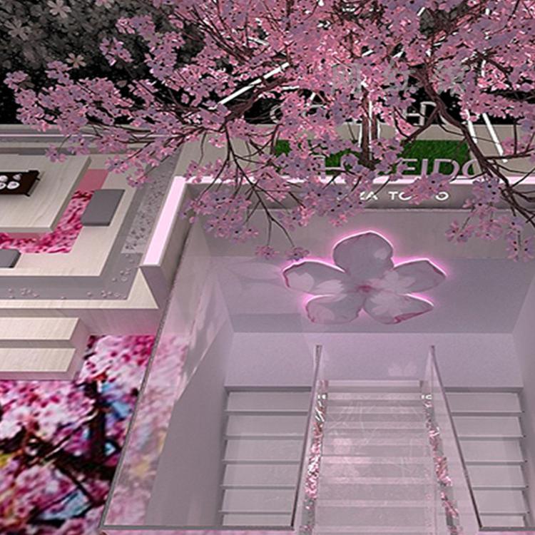 镜子迷宫设计  时空隧道 科技网红馆 创意科技馆