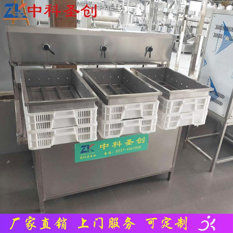 大型豆腐机生产厂家 伊吾县大豆腐生产线 全自动豆腐机