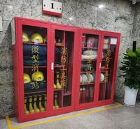 西藏微型消防站灭火器材箱景区应急消防柜加厚钢板消防器材存放柜