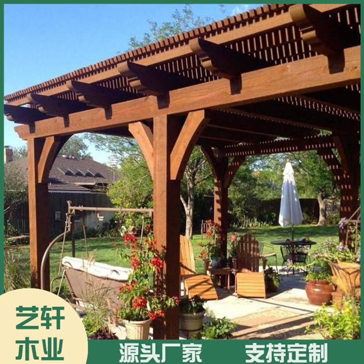 湖南户外防腐木花架 恩施防腐木花架 荆州防腐木花架