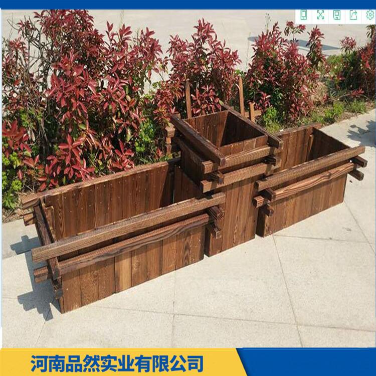 郑州防腐木花箱定做 河南防腐木花箱定制 长期供应 货源充足