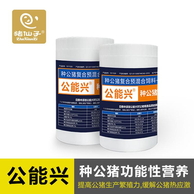 非转基因安全饲料添加剂 猪仙子种公猪功能性营养 提高公猪生产繁殖能力